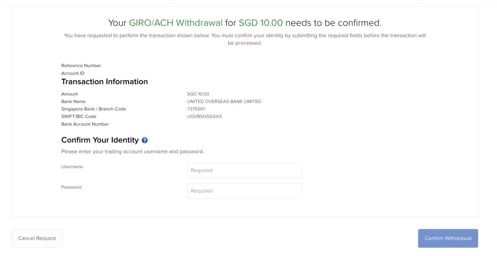 interactive brokers出金第六步_確認所有出金信息
